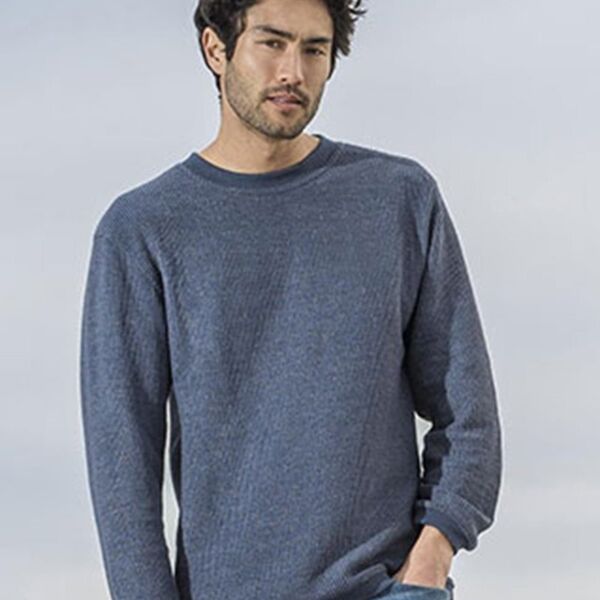 Unisex Corded Crewneck Sweatshirt Thumbnail